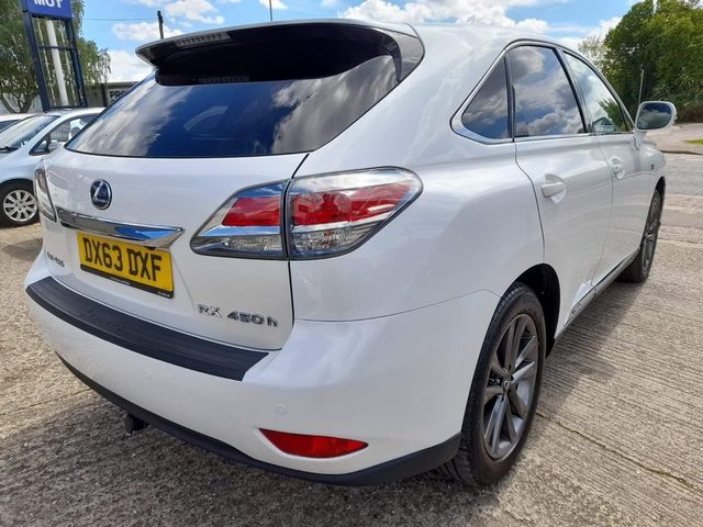 2013 Lexus RX 3.5 450h V6 F Sport SUV 5dr Petrol Hybrid CVT 4WD Euro 5 (s/s) (299 ps) - Picture 11 of 53