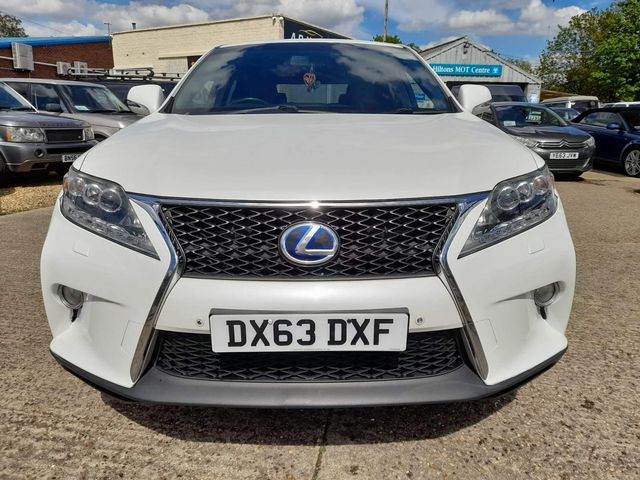 2013 Lexus RX 3.5 450h V6 F Sport SUV 5dr Petrol Hybrid CVT 4WD Euro 5 (s/s) (299 ps) - Picture 3 of 53